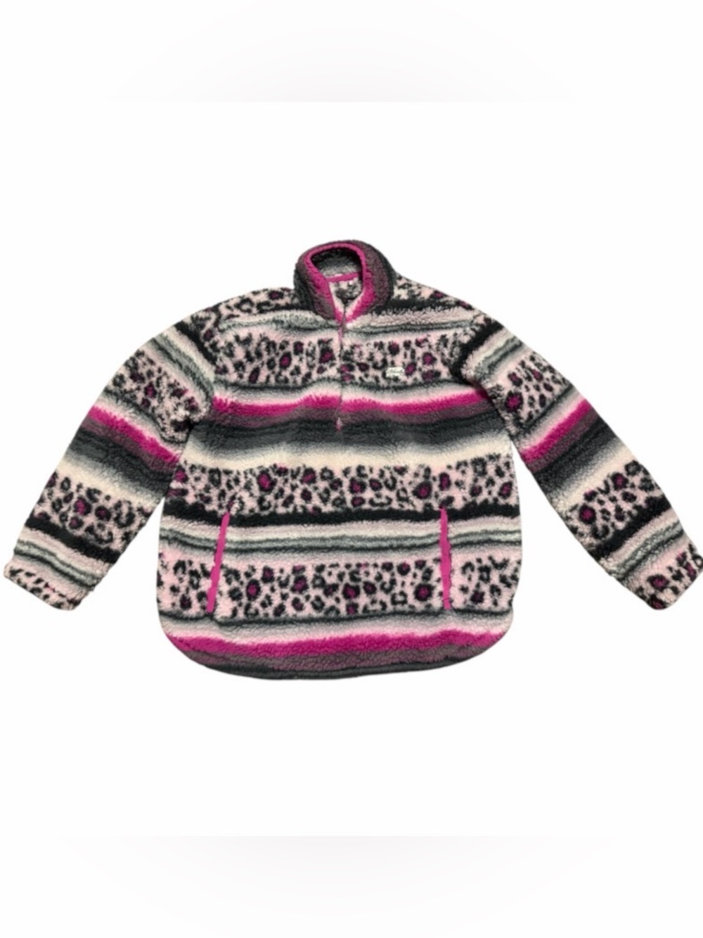 Hurley Kids Fleece Half-Zip Pullover Sweater